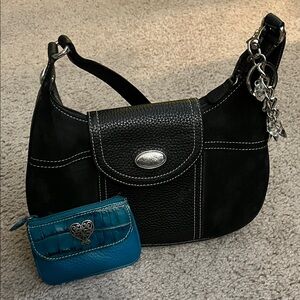 Brighton Bag with Teal Wallet